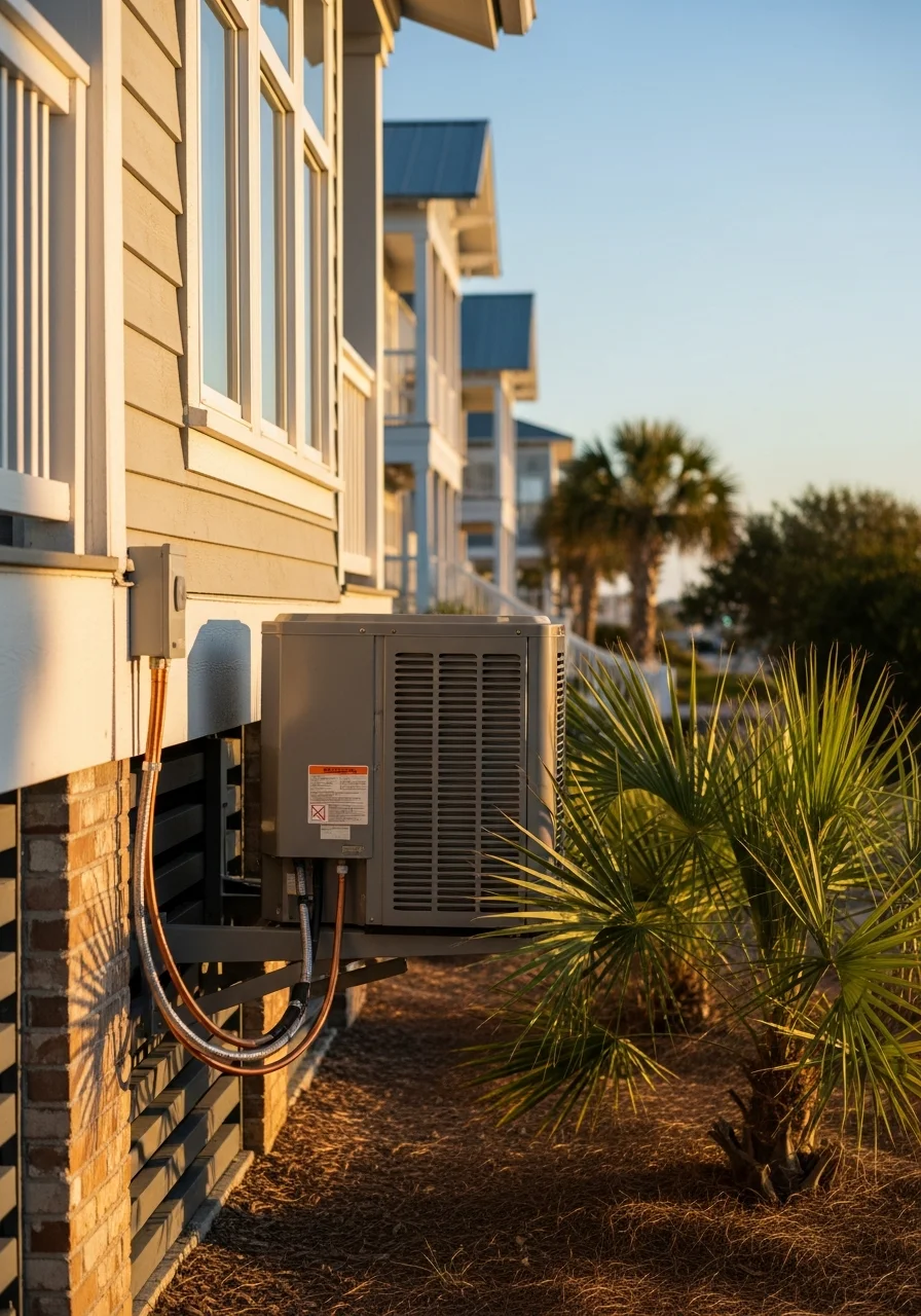 Professional exterior work on a Myrtle Beach residential property with quality finishes and landscaping.